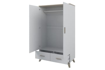 Kardos Garderobe 110 cm - Natur/Svart - Oppbevaring - Garderober & garderobesystem