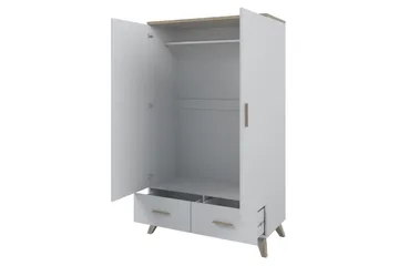 Kardos Garderobe 110 cm - Natur/Svart - Oppbevaring - Garderober & garderobesystem