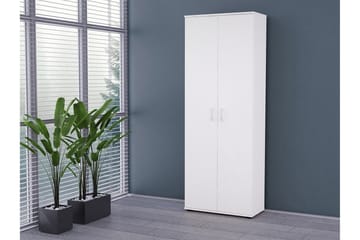 Kelvy Garderobe 70x34 cm - Hvit - Oppbevaring - Garderober & garderobesystem