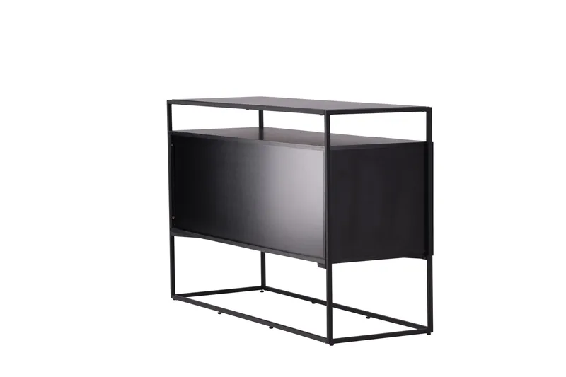 Kingsport Garderobe 120x80 cm - Svart - Oppbevaring - Oppbevaringsmøbler - Sideboard & skjenk