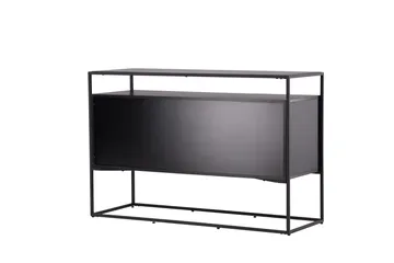 Kingsport Garderobe 120x80 cm - Svart - Oppbevaring - Oppbevaringsmøbler - Sideboard & skjenk
