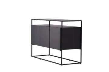 Kingsport Garderobe 120x80 cm - Svart - Oppbevaring - Oppbevaringsmøbler - Sideboard & skjenk