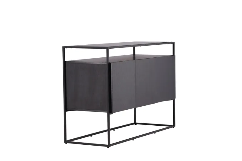 Kingsport Garderobe 120x80 cm - Svart - Oppbevaring - Oppbevaringsmøbler - Sideboard & skjenk