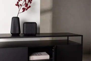 Kingsport Garderobe 120x80 cm - Svart - Oppbevaring - Oppbevaringsmøbler - Sideboard & skjenk