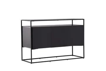 Kingsport Garderobe 120x80 cm - Svart - Oppbevaring - Oppbevaringsmøbler - Sideboard & skjenk