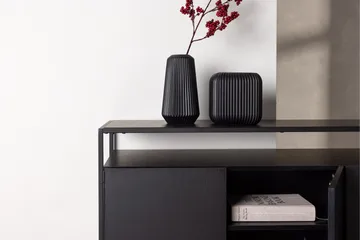 Kingsport Garderobe 120x80 cm - Svart - Oppbevaring - Oppbevaringsmøbler - Sideboard & skjenk