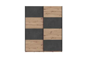 Kocherinovo Garderobe 62x171 cm - Brun/Grå - Oppbevaring - Garderober & garderobesystem