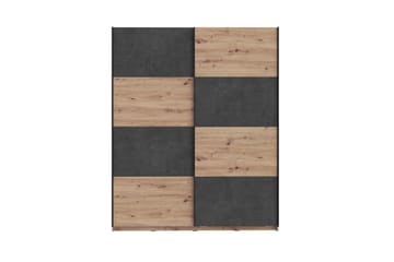 Kocherinovo Garderobe 62x171 cm - Brun/Grå - Oppbevaring - Garderober & garderobesystem