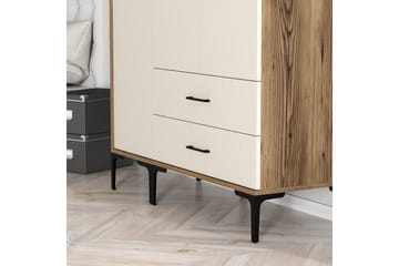 Kumsal Garderobe 120 cm - Cream - Oppbevaring - Garderober & garderobesystem