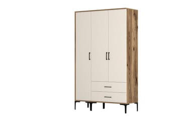 Kumsal Garderobe 120 cm - Cream - Oppbevaring - Garderober & garderobesystem
