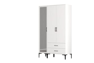 Kumsal Garderobe 120 cm - Hvit - Oppbevaring - Garderober & garderobesystem