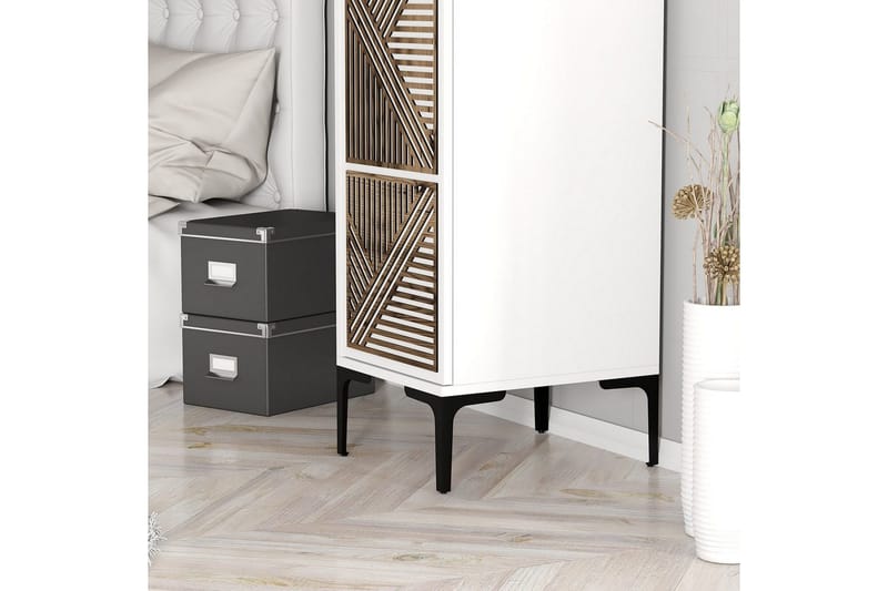 Kumsal Garderobe 40x47,5 cm - Hvit - Oppbevaring - Garderober & garderobesystem