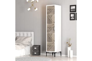 Kumsal Garderobe 40x47,5 cm - Hvit - Oppbevaring - Garderober & garderobesystem