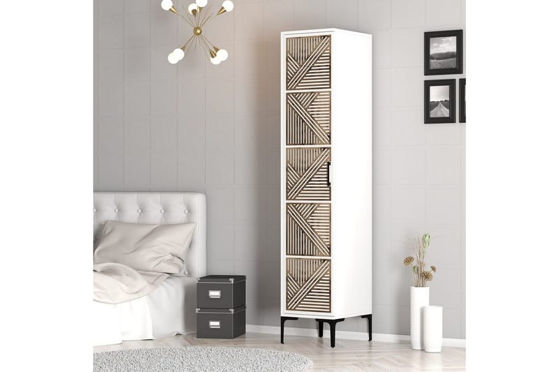 Kumsal Garderobe 40x47,5 cm - Hvit - Oppbevaring - Garderober & garderobesystem