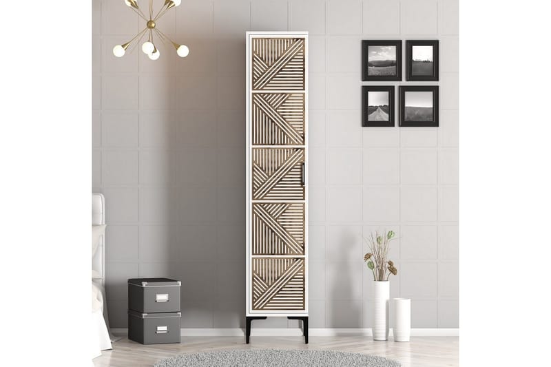 Kumsal Garderobe 40x47,5 cm - Hvit - Oppbevaring - Garderober & garderobesystem