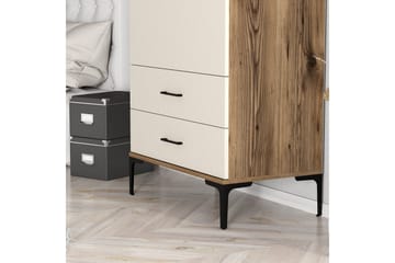 Kumsal Garderobe 80 cm - Cream - Oppbevaring - Garderober & garderobesystem