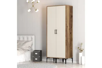 Kumsal Garderobe 80 cm - Cream - Oppbevaring - Garderober & garderobesystem