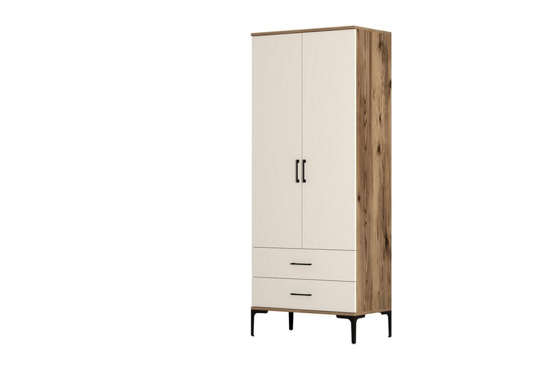 Kumsal Garderobe 80 cm - Cream - Oppbevaring - Garderober & garderobesystem