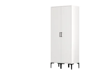 Kumsal Garderobe 80 cm - Hvit - Oppbevaring - Garderober & garderobesystem