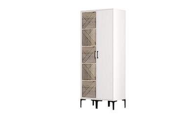 Kumsal Garderobe 80 cm - Hvit - Oppbevaring - Garderober & garderobesystem