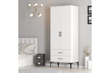 Kumsal Garderobe 80 cm - Hvit - Oppbevaring - Garderober & garderobesystem