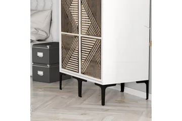 Kumsal Garderobe 80 cm - Hvit - Oppbevaring - Garderober & garderobesystem