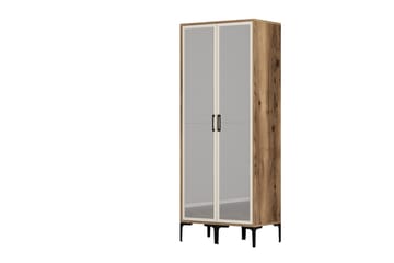 Kumsal Garderobe med Speil - Cream - Oppbevaring - Garderober & garderobesystem
