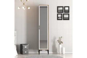 Kumsal Garderobeskap 40 cm i Tre - Valnøttbrun - Oppbevaring - Garderober & garderobesystem