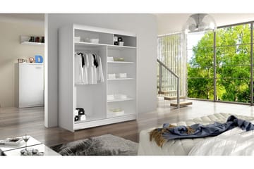 Leila Garderobe - Hvit - Oppbevaring - Garderober & garderobesystem