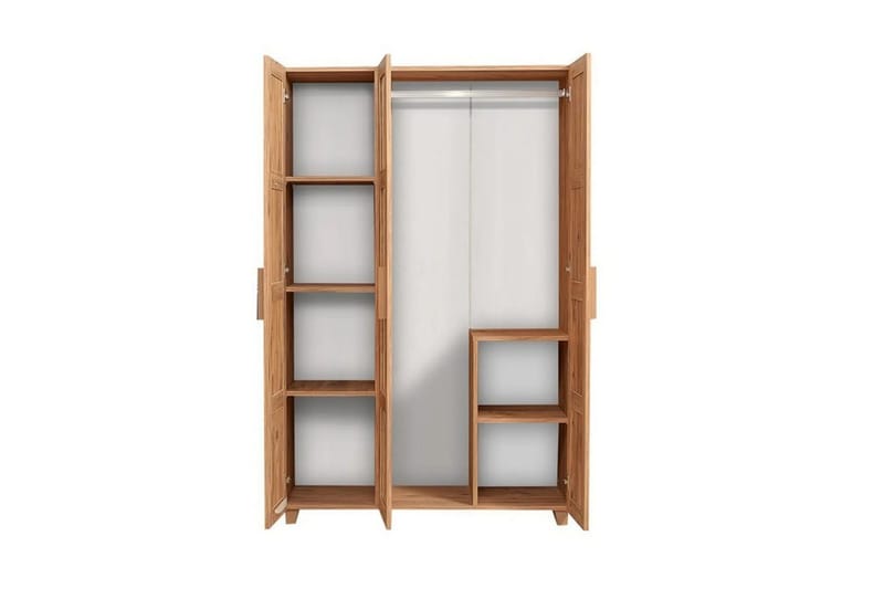Leva Garderobe 120x189 cm Brun - Hanah Home - Oppbevaring - Garderober & garderobesystem