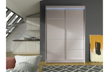 Liverpool Garderobe 120x200 cm - Beige - Oppbevaring - Garderober & garderobesystem