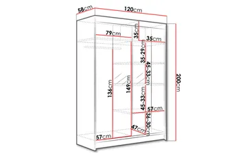 Liverpool Garderobe - Oppbevaring - Garderober & garderobesystem