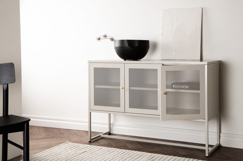 Malla Skapskap 120x40x80 cm - Beige - Oppbevaring - Oppbevaringsmøbler - Sideboard & skjenk