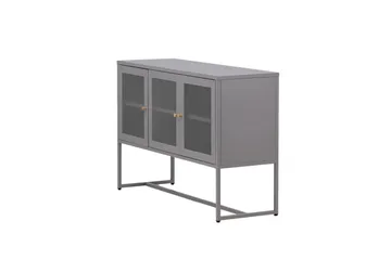 Malla Skapskap 120x40x80 cm - Lys grå - Oppbevaring - Oppbevaringsmøbler - Sideboard & skjenk
