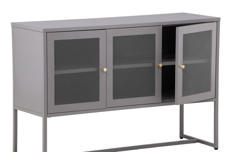 Malla Skapskap 120x40x80 cm - Lys grå - Oppbevaring - Oppbevaringsmøbler - Sideboard & skjenk