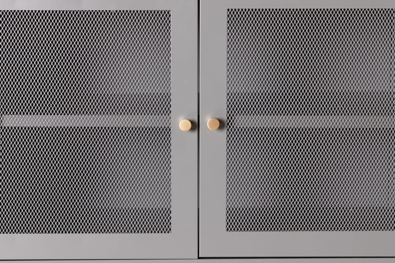 Malla Skapskap 120x40x80 cm - Lys grå - Oppbevaring - Oppbevaringsmøbler - Sideboard & skjenk