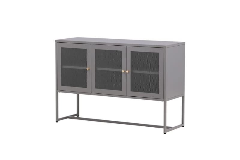 Malla Skapskap 120x40x80 cm - Lys grå - Oppbevaring - Oppbevaringsmøbler - Sideboard & skjenk