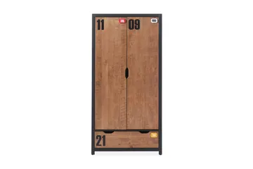 Maritza Garderobe 2 Dører - Tre/Natur - Oppbevaring - Garderober & garderobesystem