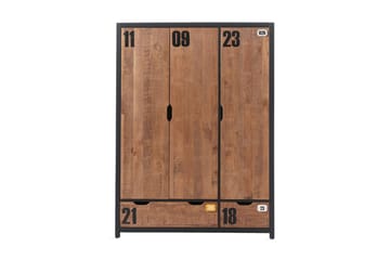 Maritza Garderobe 3 Dører - Tre/Natur - Oppbevaring - Garderober & garderobesystem