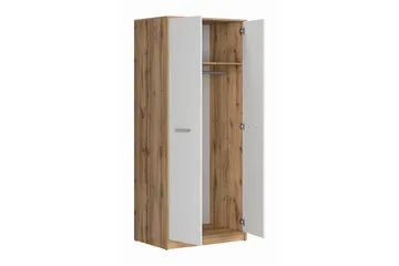 Matos Garderobe - Tre/Natur/Hvit - Oppbevaring - Garderober & garderobesystem