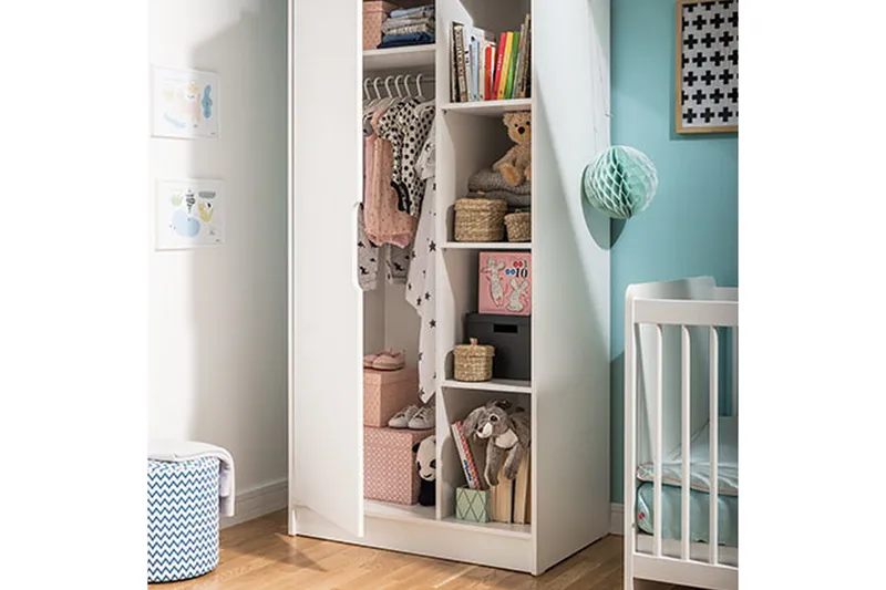 Maxim Garderobe Hvit - VOX - Oppbevaring - Garderober & garderobesystem