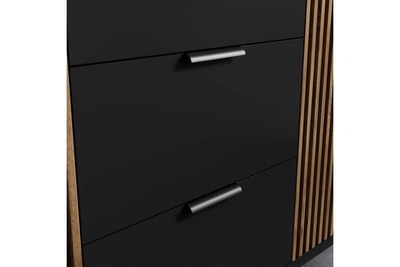 Meorati Garderobe 185x200 cm - Brun - Oppbevaring - Garderober & garderobesystem