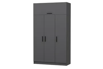 Minar Garderobe 135 cm - Antrasitt - Oppbevaring - Garderober & garderobesystem