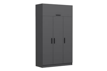 Minar Garderobe 135 cm - Antrasitt - Oppbevaring - Garderober & garderobesystem