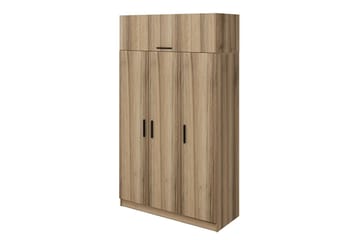 Minar Garderobe 135 cm - Brun - Oppbevaring - Garderober & garderobesystem