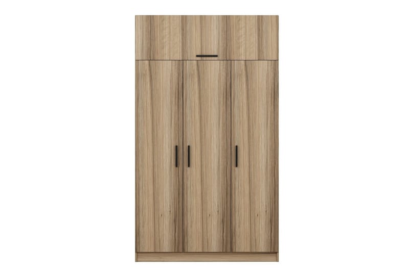 Minar Garderobe 135 cm - Brun - Oppbevaring - Garderober & garderobesystem