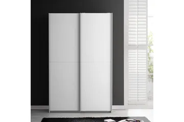 Molgaard Garderobe 120x191 cm - Hvit - Oppbevaring - Garderober & garderobesystem