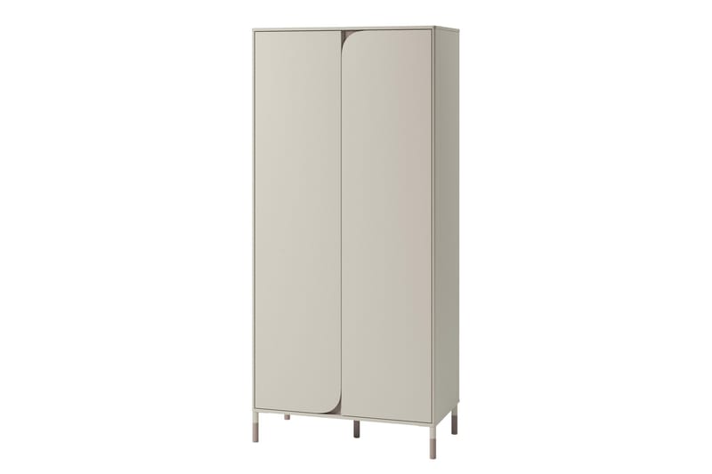 Monfort Garderobeskap 92x201 cm, Beige