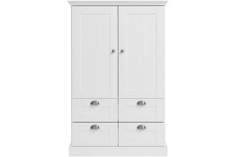 Motala Garderobe 83x130 cm - Hvit - Oppbevaring - Garderober & garderobesystem