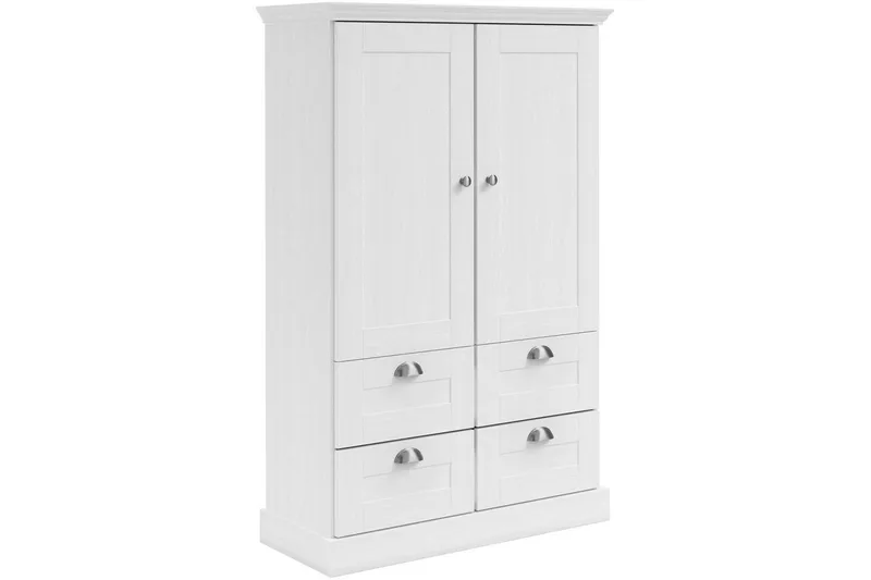 Motala Garderobe 83x130 cm, Hvit